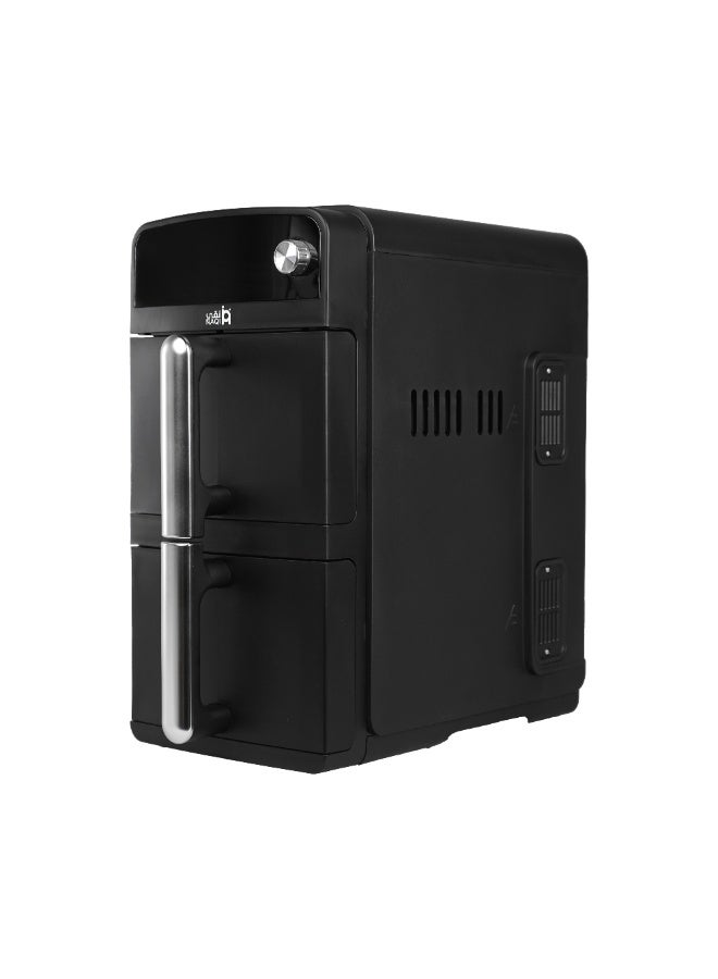 NAQI P-1 10L Dual Zone Air Fryer with Rapid Hot Air Technology and Digital Touch Control 2400W - Image 3